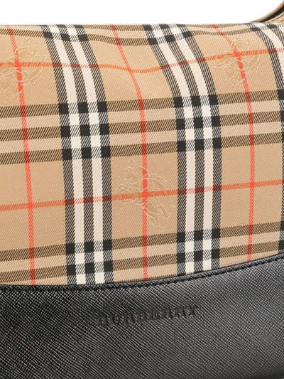 Pre-owned Burberry Classic Check 手提包 In Brown