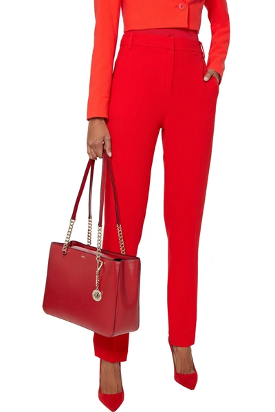 Shop Dkny Bryant Park Textu In Red