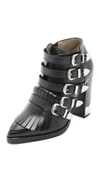 TOGA Buckle Heeled Booties