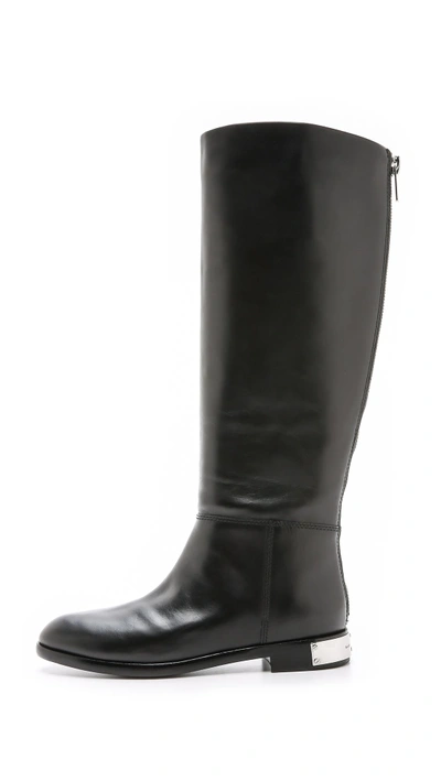 Shop Marc By Marc Jacobs Kip Riding Boots In Black