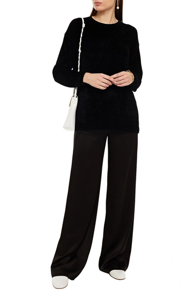 Shop The Row Beaumont Chenille Sweater In Black