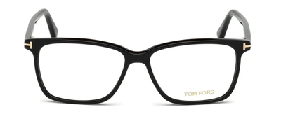 Shop Tom Ford 5478 Rectangle Blue Light Eyeglasses In Clear