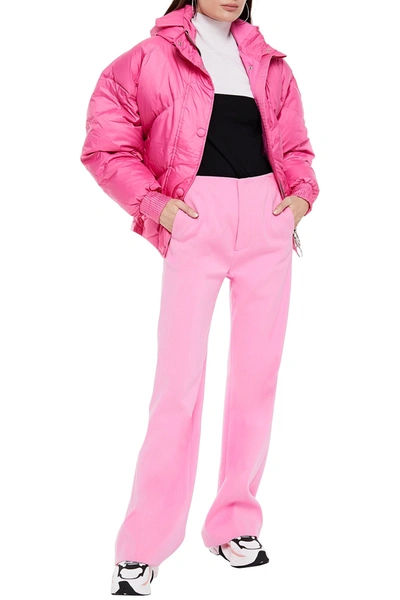 Shop Ienki Ienki Dunlope Quilted Shell Hooded Down Jacket In Pink