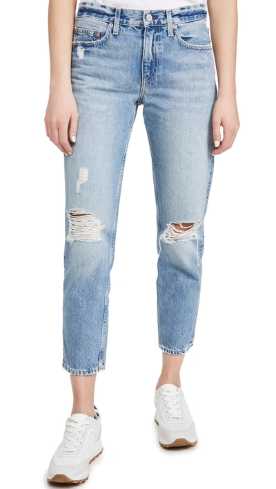 Shop Trave Karolina Relaxed Taper Jeans In Heat Wave