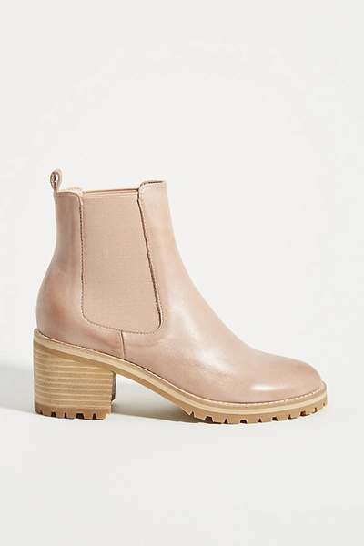 Shop Silent D Biscotti Chelsea Boots In Yellow