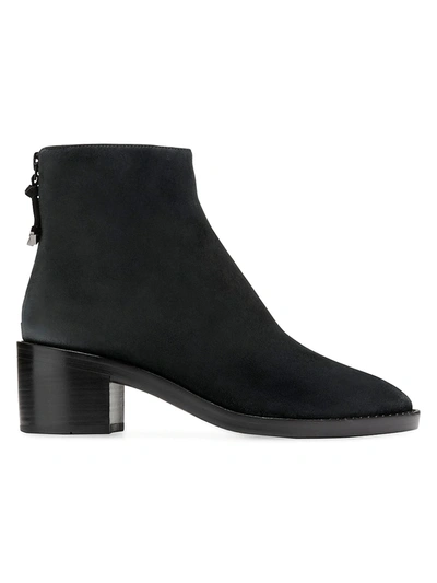 Shop Cole Haan Women's Taylor Suede Ankle Boots In Black Agora