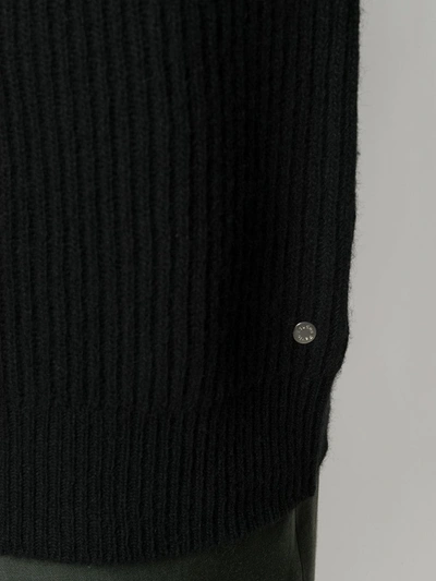 Shop Etudes Studio Boris Lambs Wool Jumper In Black