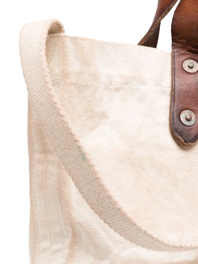 Shop Ralph Lauren Rrl Shopper Tote Bag In Neutrals