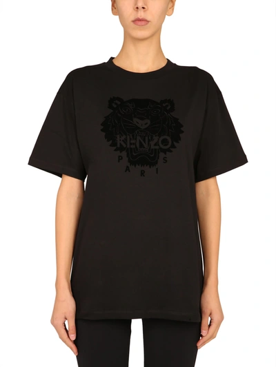 Shop Kenzo Oversize Fit T-shirt In Nero