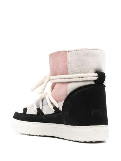 Shop Inuikii Chunky Shearling-lined Boots In Black