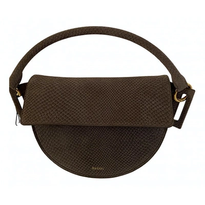 Pre-owned Yuzefi Doris Grey Leather Handbag