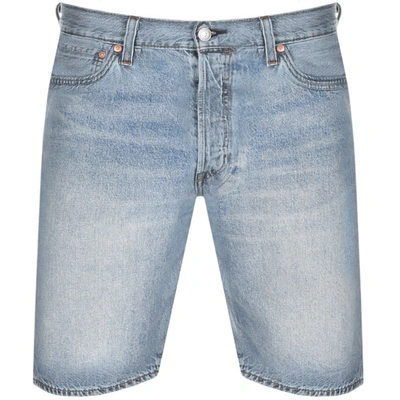 Shop Levi's Levis Original Fit 501 Denim Shorts Blue