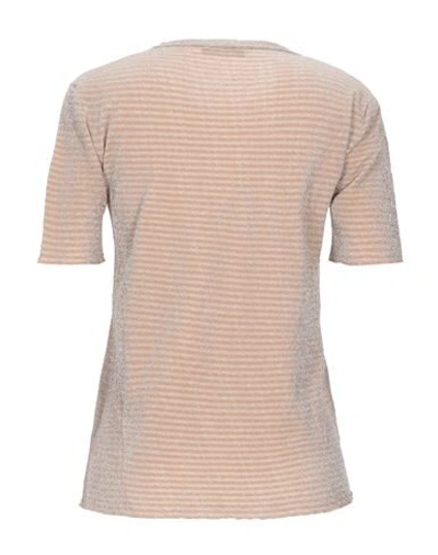 Shop Roberto Collina Woman Sweater Beige Size M Cotton, Metallic Polyester, Nylon