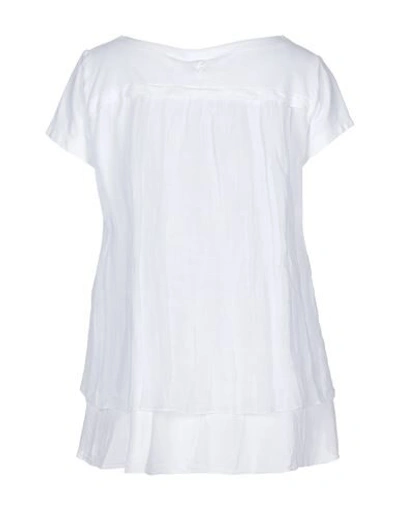 Shop European Culture T-shirts In White