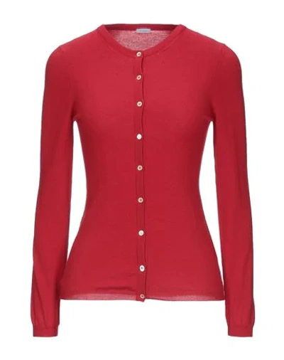 Shop Malo Cardigans In Red