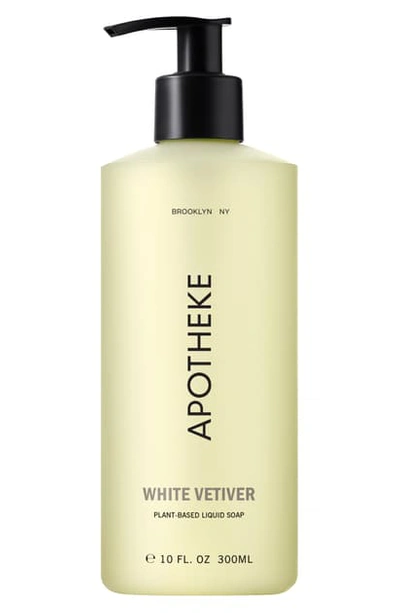 Shop Apotheke Liquid Soap In White Vetiver
