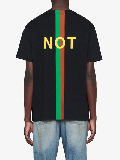 Shop Gucci T-shirts And Polos In Nero