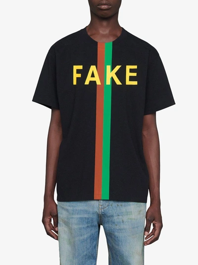 Shop Gucci T-shirts And Polos In Nero