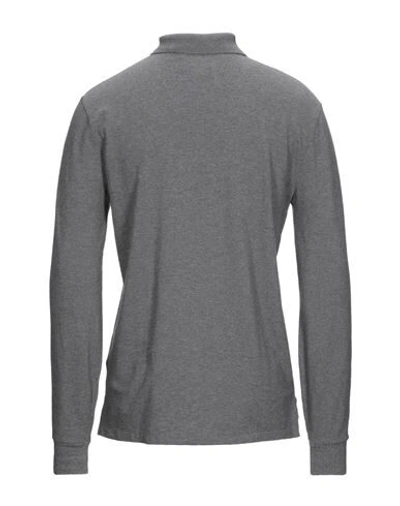 Shop Polo Ralph Lauren Polo Shirt In Grey