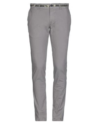 Shop Mason's Man Pants Grey Size 40 Cotton, Elastane