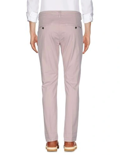 Shop Dondup Man Pants Pink Size 29 Cotton, Elastane