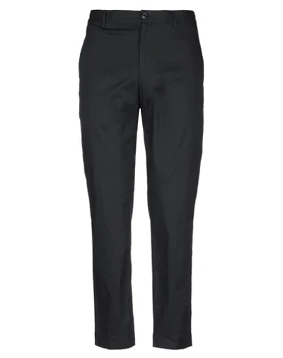 Shop Mauro Grifoni Man Pants Black Size 36 Cotton, Elastane