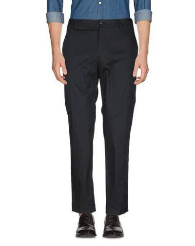 Shop Mauro Grifoni Man Pants Black Size 36 Cotton, Elastane