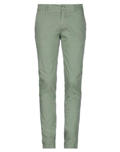 Shop Mason's Man Pants Military Green Size 32 Cotton, Elastane
