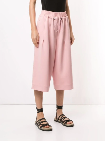 Shop 3.1 Phillip Lim / フィリップ リム High-rise Box-pleat Culottes In Pink