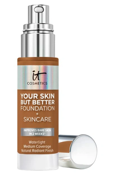 Shop It Cosmetics Your Skin But Better Foundation + Skincare In Rich Warm 51