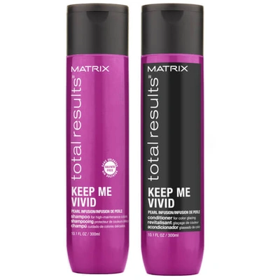 Matrix Keep Me Vivid Colour Protecting Shampoo And Conditioner Duo Set For  High Maintenance Coloured Hair 3 | ModeSens