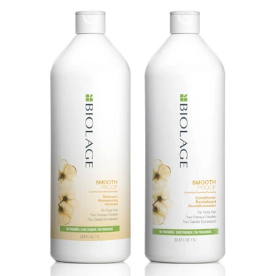 Shop Matrix Biolage Smoothproof Shampoo And Conditioner Duo Set For Frizzy Hair 1000ml