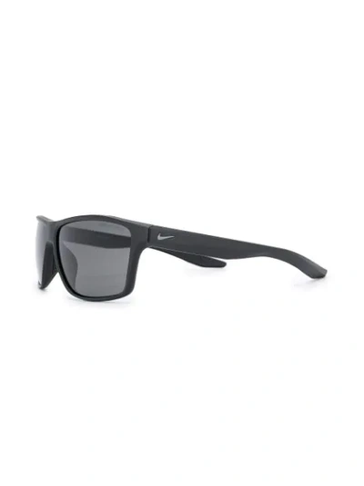 Shop Nike Square-frame Sunglasses In Grey