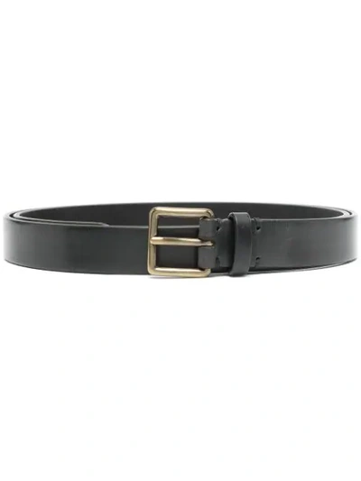 Shop Officine Creative Adjustable Buckled Belt In Black