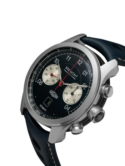 Shop Bremont Jaguar D-type 43mm In Blue