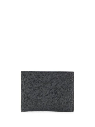 Shop Givenchy Pebbled Effect Card Holder In Black