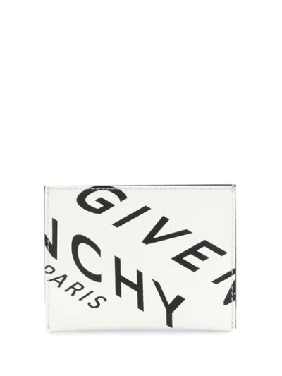 Shop Givenchy Logo-print Cardholder In White