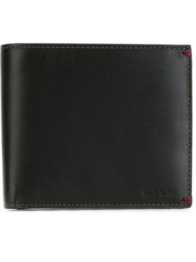 Shop Paul Smith Classic Billfold Wallet In Black