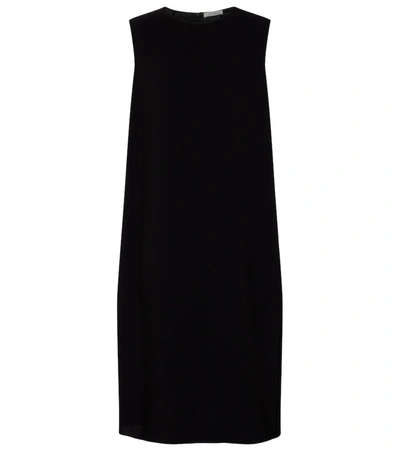 Shop The Row Mirna Crêpe Midi Dress In Black