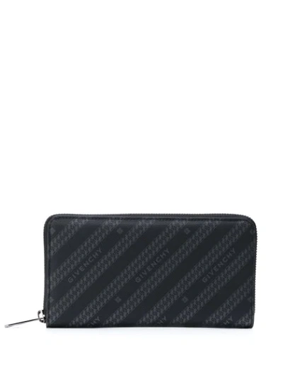 Givenchy Long Zipped Wallet In Black