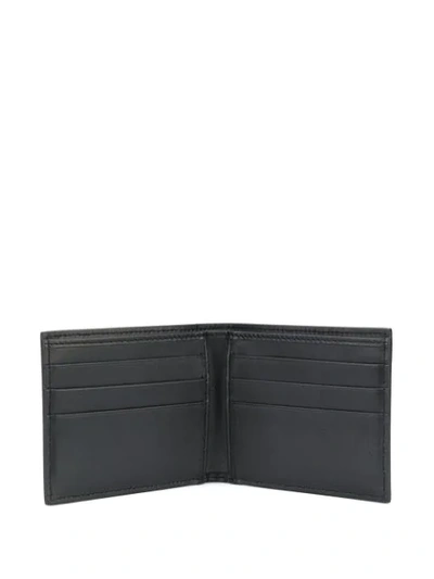 Shop Dolce & Gabbana Dg Embossed Bi-fold Wallet In Black