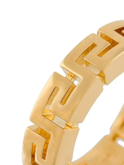 VERSACE GRECA MOTIF RING 