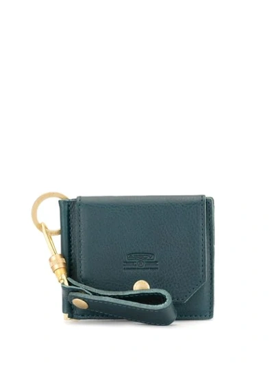 Shop As2ov Foldover Small Wallet In Blue