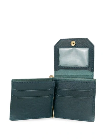 Shop As2ov Foldover Small Wallet In Blue