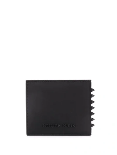 Shop Philipp Plein Studded Card Holder In Black