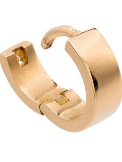 Le Gramme 18k Yellow Gold La 1.9g Polished Ribbon Hoop Earring In Gold