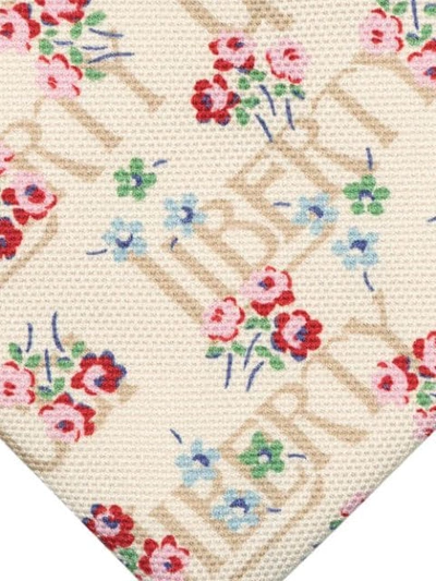 Shop Gucci X Liberty Floral-print Tie In Neutrals