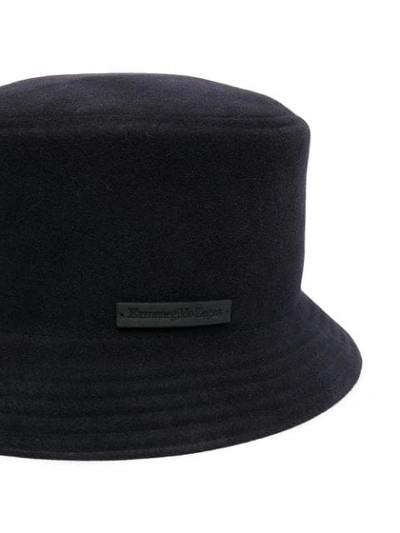 Shop Ermenegildo Zegna #usetheexisting Bucket Hat In Blue