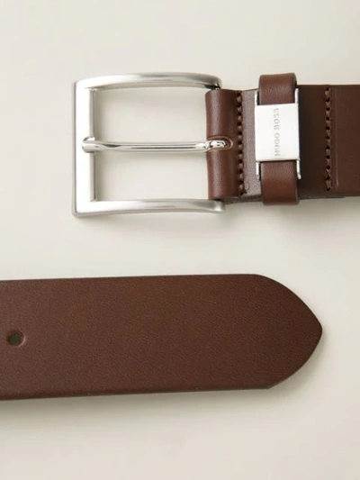 Shop Hugo Boss 'connio' Belt In Brown