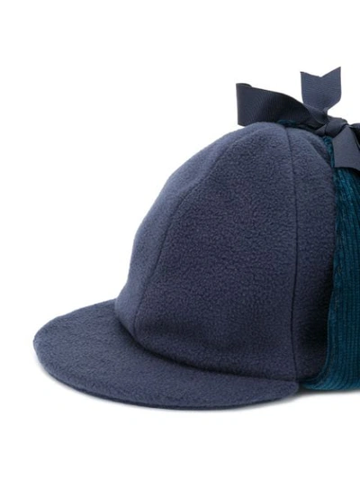 Shop Anglozine Don Deerstalker Hat In Blue